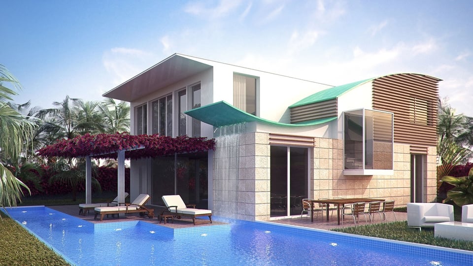 House with a Swimming Pool